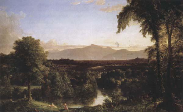  View on the Catskill-Early Autumn